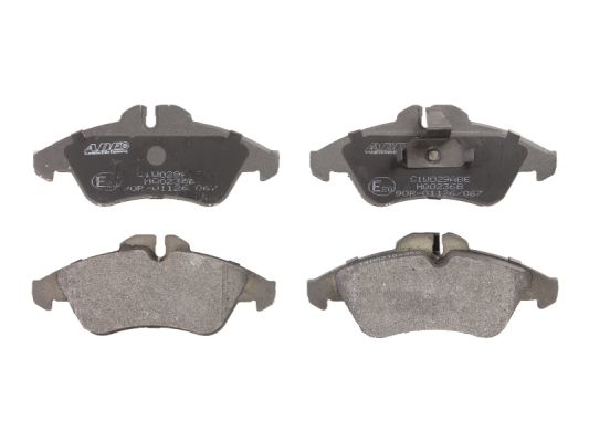 Brake Pad Set, disc brake (Front axle)  Art. C1W029ABE