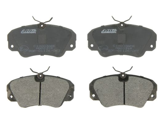 Brake Pad Set, disc brake (Front axle)  Art. C1X003ABE