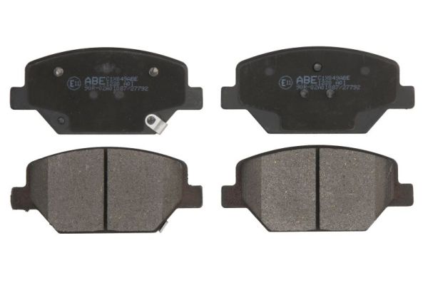 Brake Pad Set, disc brake (Front axle)  Art. C1X049ABE