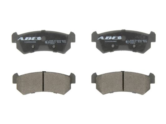 Brake Pad Set, disc brake (Rear axle)  Art. C20006ABE