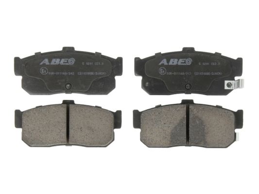 Brake Pad Set, disc brake (Rear axle)  Art. C21030ABE