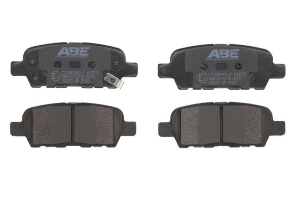 Brake Pad Set, disc brake (Rear axle)  Art. C21042ABEP