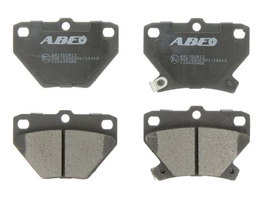 Brake Pad Set, disc brake (Rear axle)  Art. C22020ABE