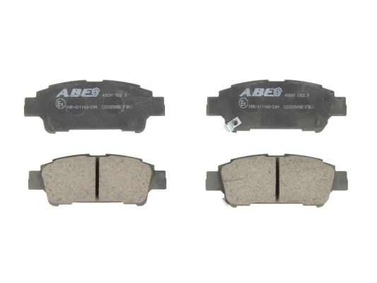 Brake Pad Set, disc brake (Rear axle)  Art. C22025ABE