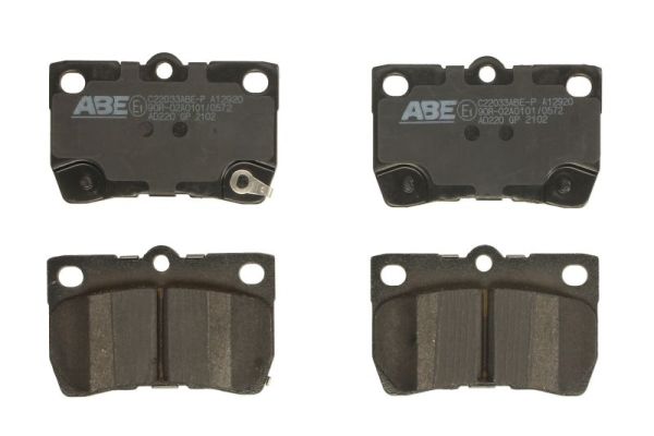 Brake Pad Set, disc brake (Rear axle)  Art. C22033ABEP