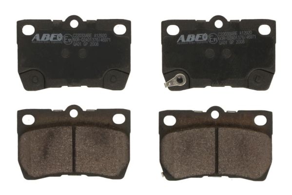 Brake Pad Set, disc brake (Rear axle)  Art. C22033ABE