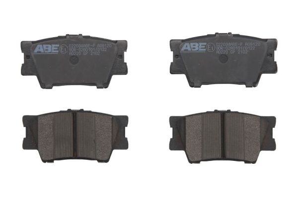 Brake Pad Set, disc brake (Rear axle)  Art. C22034ABEP