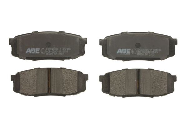 Brake Pad Set, disc brake (Rear axle)  Art. C22039ABEP