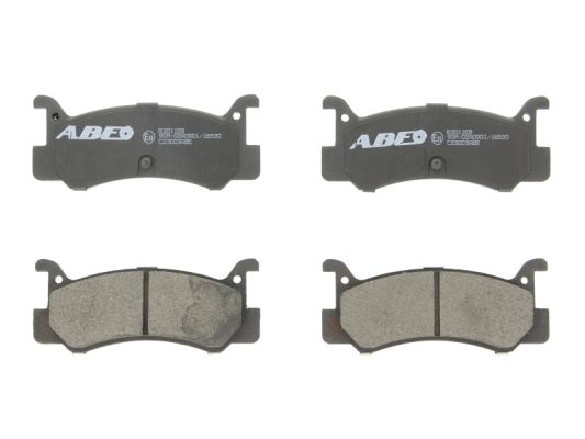 Brake Pad Set, disc brake (Rear axle)  Art. C23003ABE