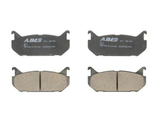 Brake Pad Set, disc brake (Rear axle)  Art. C23007ABE