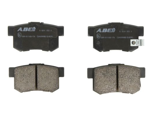 Brake Pad Set, disc brake (Rear axle)  Art. C24009ABE