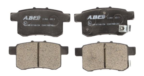 Brake Pad Set, disc brake (Rear axle)  Art. C24017ABE