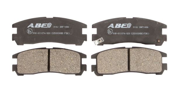 Brake Pad Set, disc brake (Rear axle)  Art. C25003ABE