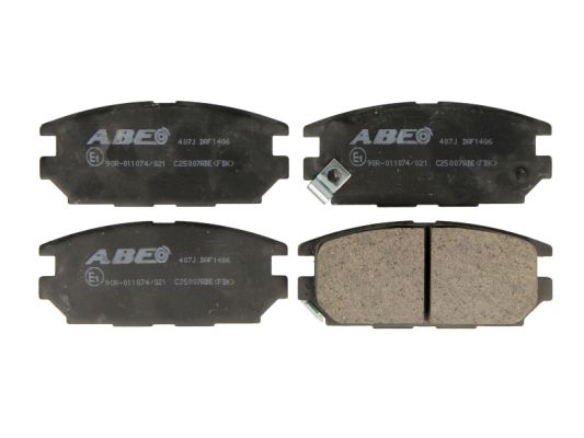 Brake Pad Set, disc brake (Rear axle)  Art. C25007ABE