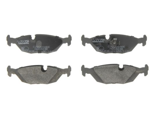 Brake Pad Set, disc brake (Rear axle)  Art. C2B001ABE