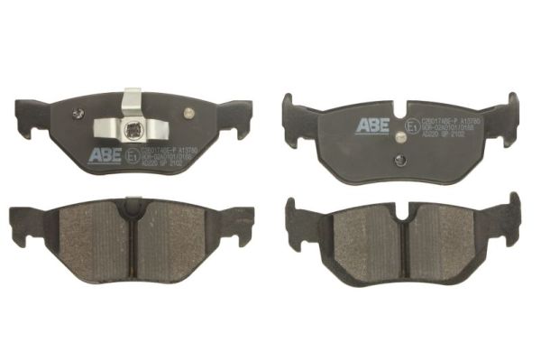 Brake Pad Set, disc brake (Rear axle)  Art. C2B017ABEP