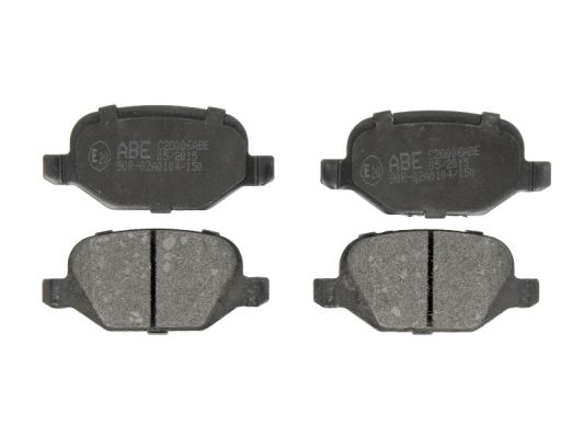 Brake Pad Set, disc brake (Rear axle)  Art. C2D006ABE