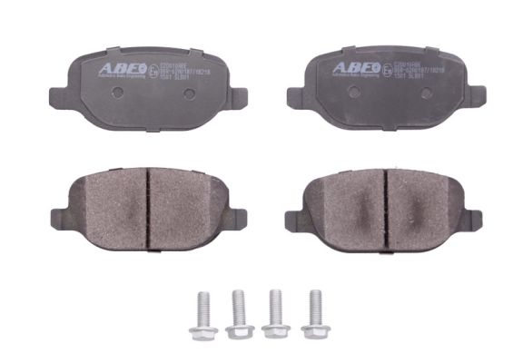 Brake Pad Set, disc brake (Rear axle)  Art. C2D010ABE