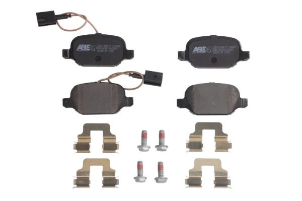 Brake Pad Set, disc brake (Rear axle)  Art. C2D013ABEP