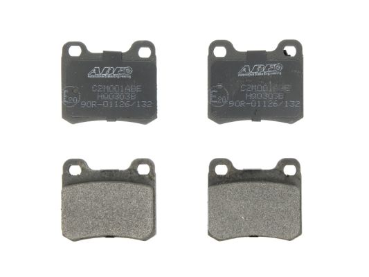 Brake Pad Set, disc brake (Rear axle)  Art. C2M001ABE