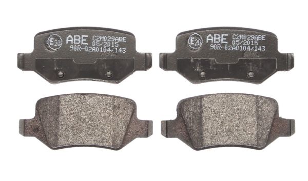 Brake Pad Set, disc brake (Rear axle)  Art. C2M029ABE