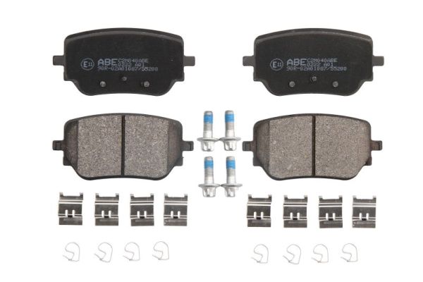 Brake Pad Set, disc brake (Rear axle)  Art. C2M040ABE