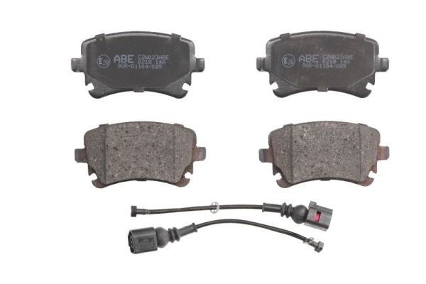 Brake pad, disc brake (does not include installation kit) (Rear axle)  Art. C2W023ABE