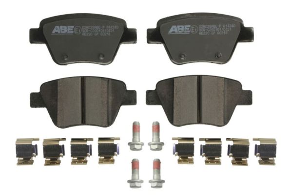 Brake Pad Set, disc brake (Rear axle)  Art. C2W029ABEP