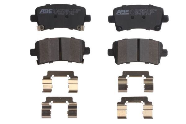 Brake Pad Set, disc brake (Rear axle)  Art. C2X015ABEP