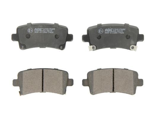 Brake Pad Set, disc brake (Rear axle)  Art. C2X015ABE