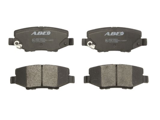 Brake Pad Set, disc brake (Rear axle)  Art. C2Y013ABE