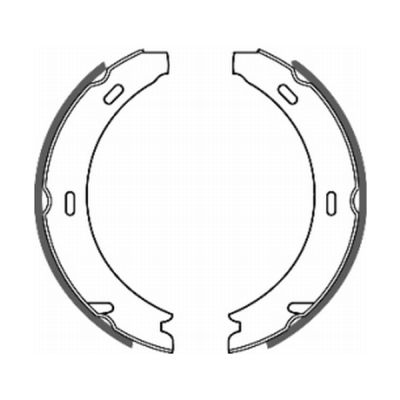 Brake Shoe Set, parking brake  Art. CRM001ABE