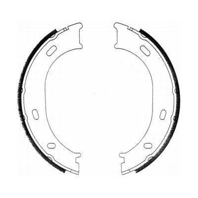 Brake Shoe Set, parking brake  Art. CRM004ABE