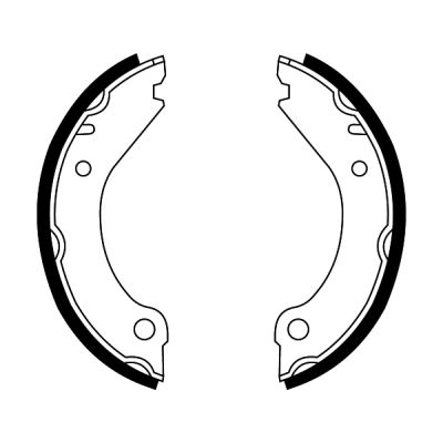 Brake Shoe Set, parking brake  Art. CRV000ABE