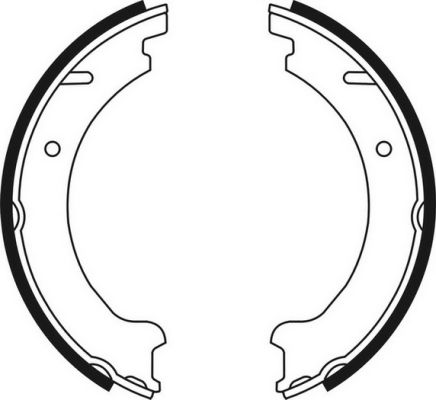 Brake Shoe Set, parking brake  Art. CRV002ABE