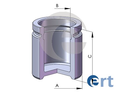 Piston, brake caliper (Front axle)  Art. 150276C