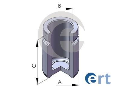 Piston, brake caliper (Rear axle)  Art. 150286C