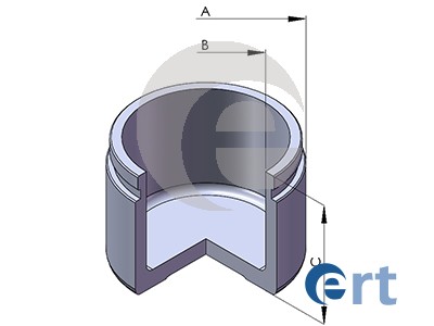 Piston, brake caliper (Rear axle)  Art. 150295C