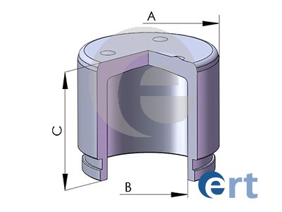 Piston, brake caliper (Front axle)  Art. 150774C