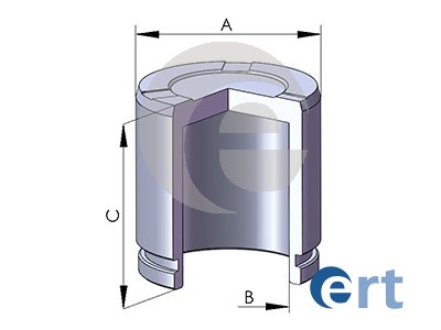 Piston, brake caliper (Front axle)  Art. 151102C