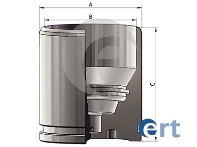 Piston, brake caliper (Rear axle)  Art. 151430C