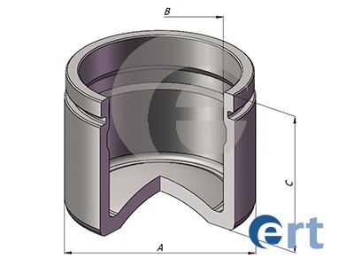 Piston, brake caliper (Front axle)  Art. 151458C