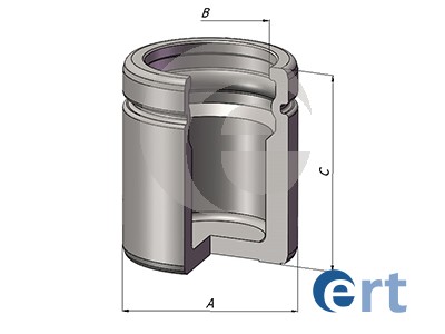 Piston, brake caliper (Rear axle)  Art. 151514C