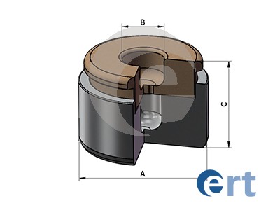 Piston, brake caliper (Front axle)  Art. 151579C