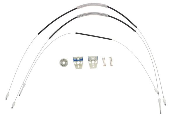 Repair Kit, window regulator (Forward, right)  Art. 620501040802P