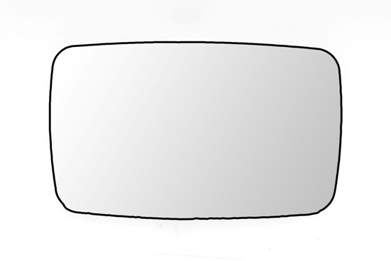 Mirror Glass, exterior mirror (Left)  Art. 2434G01