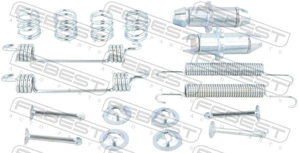 Accessory Kit, parking brake shoes  Art. 1204TUC2WDRKIT