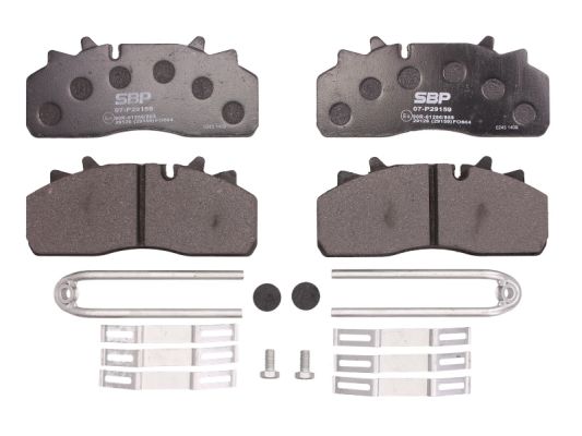 Jarrupala, levyjarru (Rear axle, Front axle)  Art. 07P29159