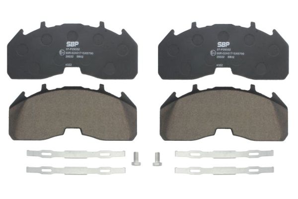 Brake Pad Set, disc brake  Art. 07P29332