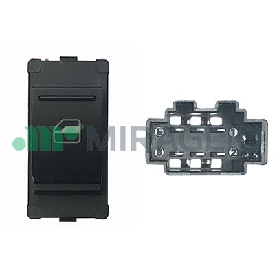 Switch, window regulator (Forward, right)  Art. 121VKI76007